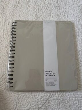 Cloth & Paper Time Block Notebook